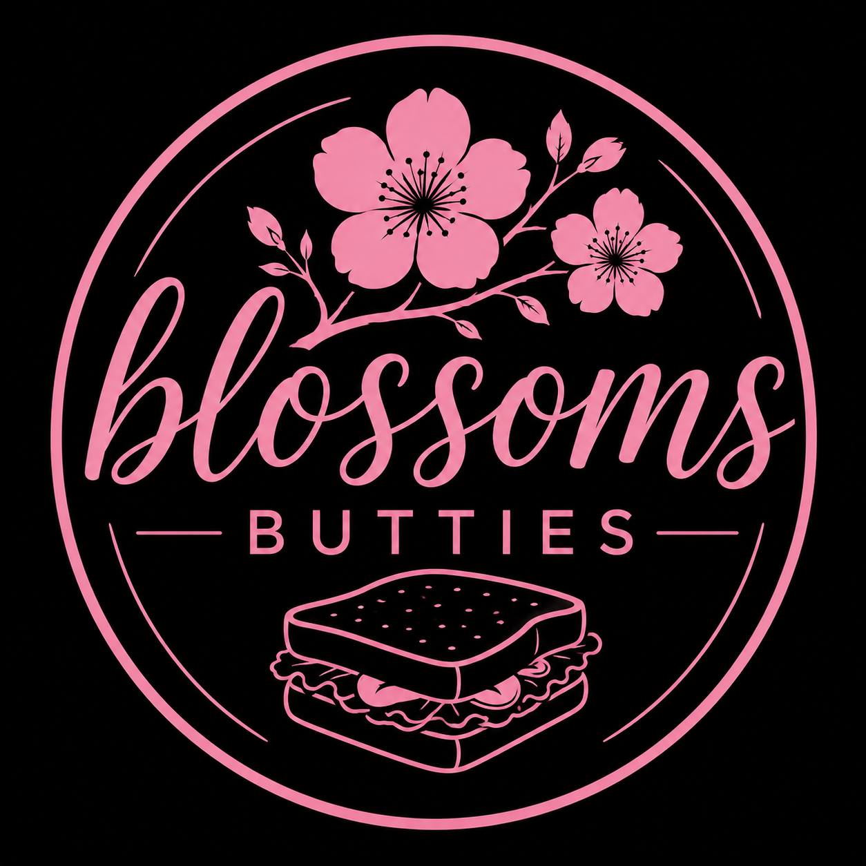 Blossoms Butties logo
